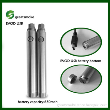 High Quality Evod USB Passthrough Battery for Electronic Cigarette